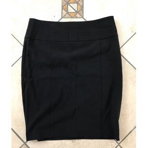 Staple black pencil skirt